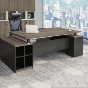 7尺迪凱恩胡桃木色主管桌