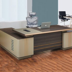 7尺馬汀雙色主管桌