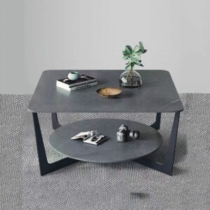 W317-1W雙層小茶几(西格斯岩板)