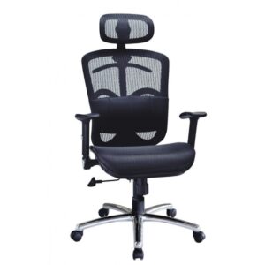 A257-3A 大型全黑網辦公椅