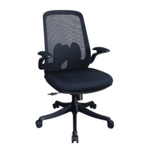 A259-2A 中型蝴蝶黑網布辦公椅