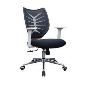 A262-4A 葉子白框網布辦公椅