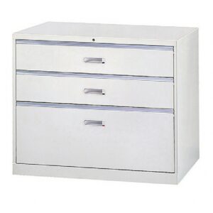 C210-1C 兩小一大一般抽屜三層式理想櫃74高