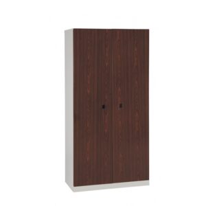 C214-7C 雙開門鋼製公文櫃(胡桃面)