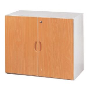 C216-3C 鋼木開門二層式(木紋面)74高