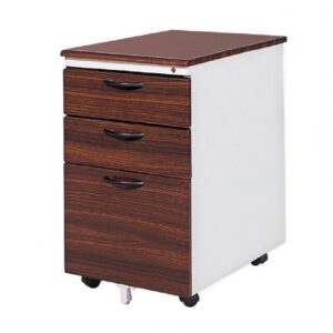 H192-3H 胡桃木紋905活動櫃