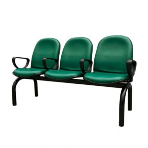 X292-3X圓管皮面有手排椅(4人座)