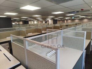 2.5屏風(122高)+abs中抽+烤白活動櫃5