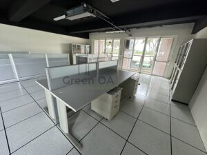 2.5屏風(112高)+cd桌+活動櫃+4x6尺、3x6尺公文櫃3