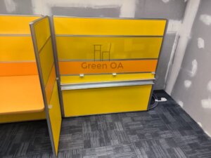 拆除+組裝2.5屏風與主桌2