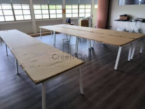 A字腳會議桌+辦公椅1