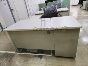 L型辦公桌+辦公椅4