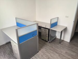 2.5屏風(112高)+cd桌+活動櫃+abs中抽+主桌4