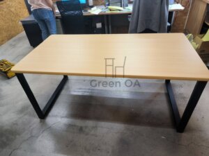 烤黑口字腳主管桌1