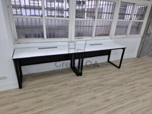 烤黑口字腳電腦桌1