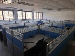 2.5屏風(122高+142高)+主桌+abs中抽+公文櫃5