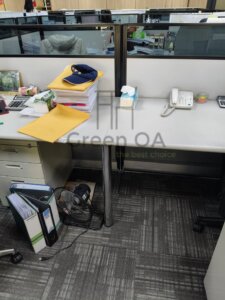 2.5屏風(122高)烤黑+主桌