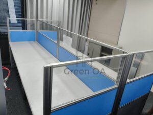 2.5屏風(112高)+主桌+活動櫃+abs中抽2