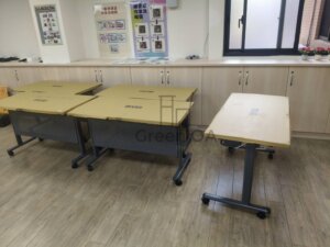 二代木紋可掀式折合桌1