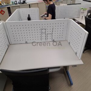 2.5桌上屏風(40高)烤白色4