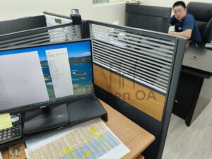 2.5屏風(122高)烤灰2