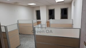 2.5屏風(132高)+口字腳工作站6