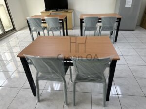 洽談餐桌+洽談椅6