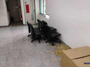 黑皮辦公椅無扶手