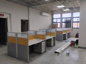 2.5屏風(122高)+主桌+abs中抽+活動櫃2