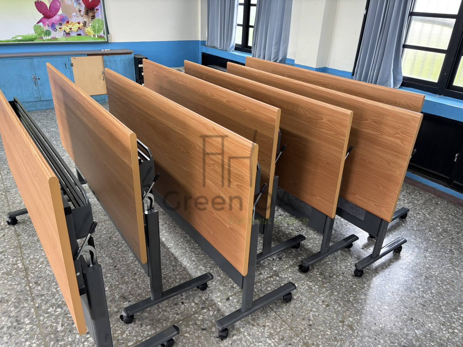 二代可掀式折合桌