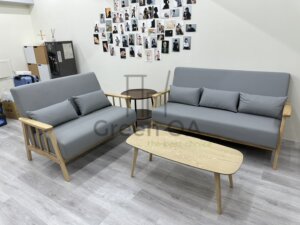 休閒沙發+大茶几+小茶几