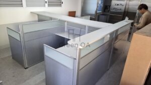 2.5屏風(92高+112高)+主桌+側桌+櫃檯版2