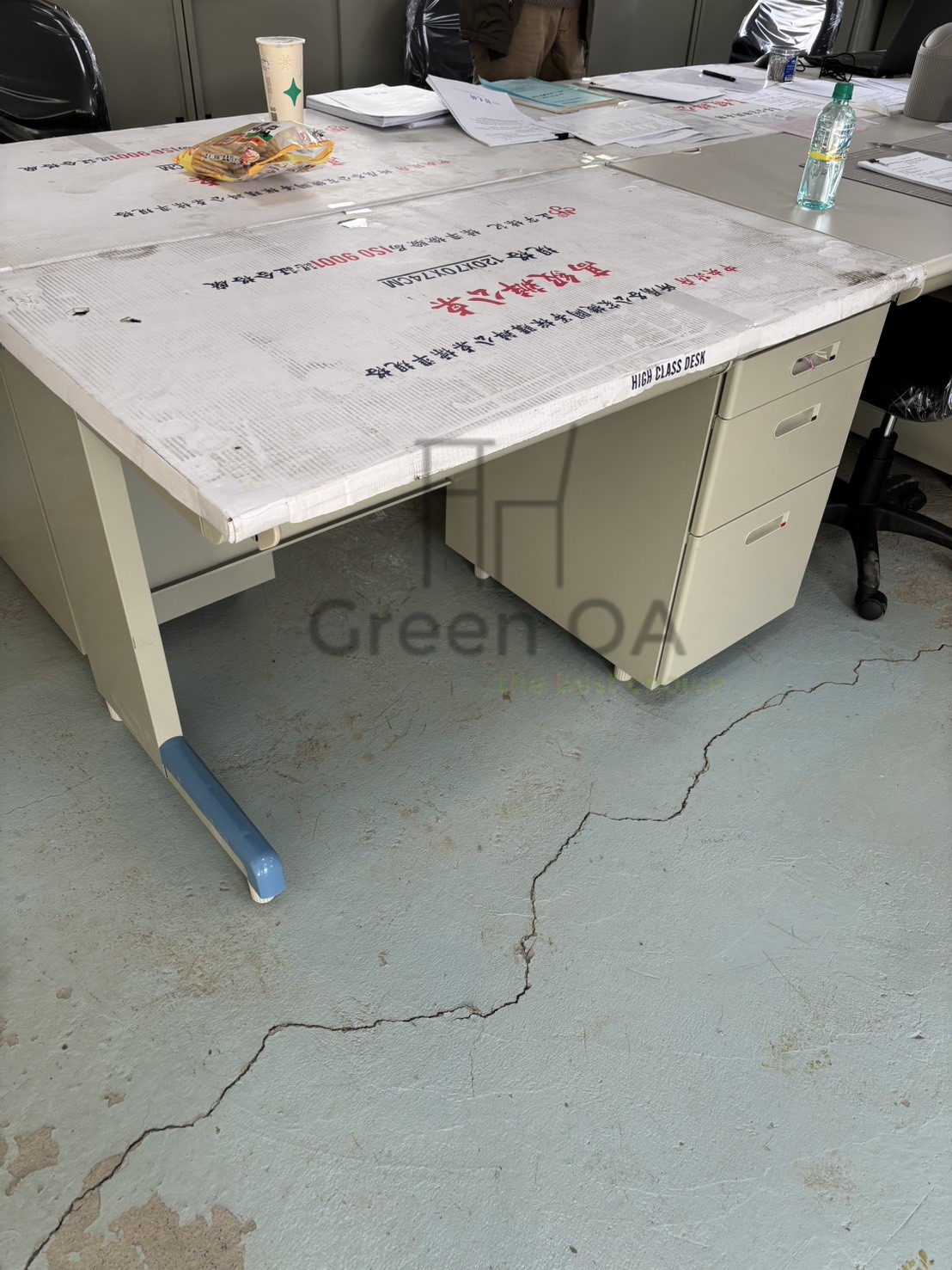 單邊三抽屜辦公桌