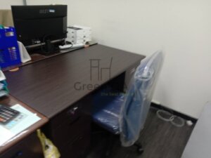 左三屜右三屜辦公桌+網布辦公椅