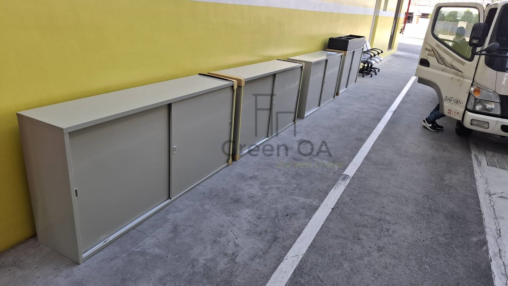 6尺鐵拉門公文櫃1