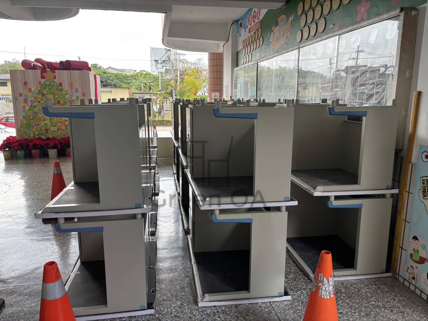 單邊三抽屜辦公桌1