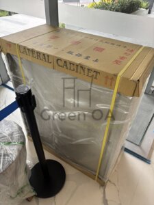 理想櫃鐵拉門三層式