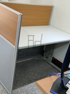 2.5屏風(112高)+平條桌板2