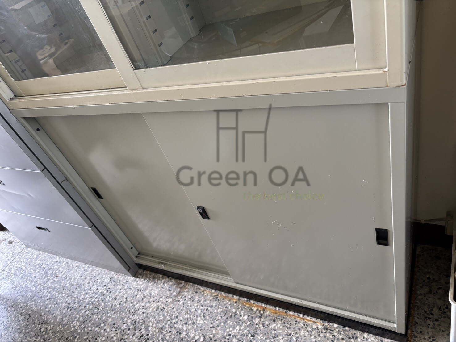 4尺鐵拉門公文櫃