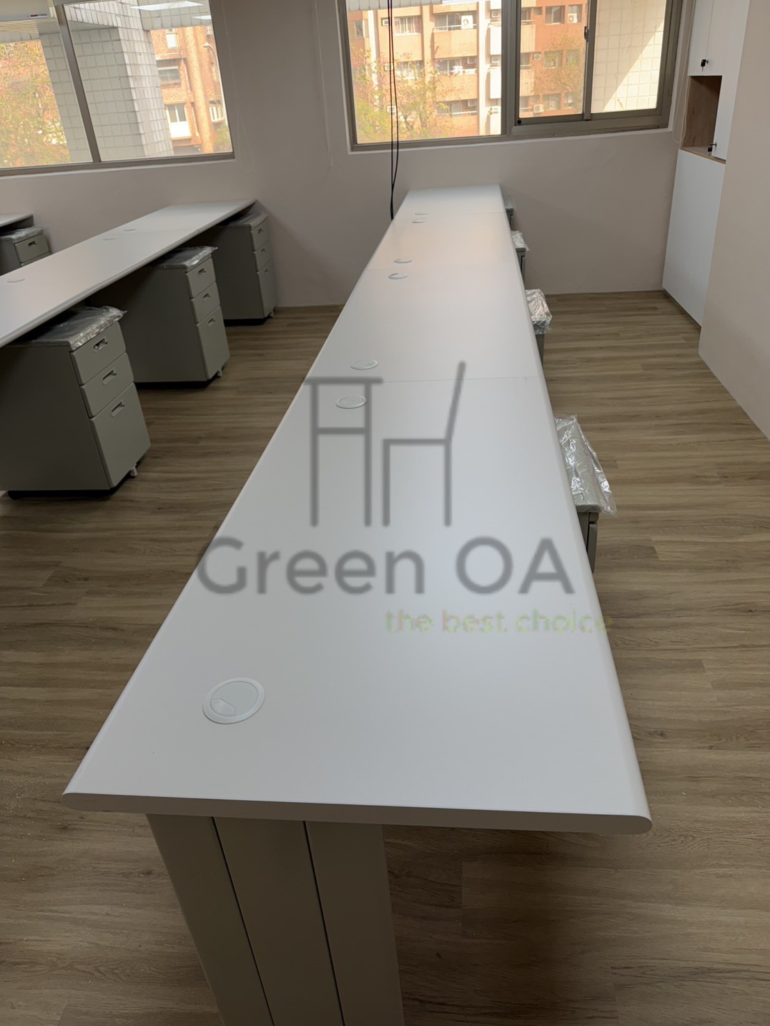 HU辦公桌+活動櫃5