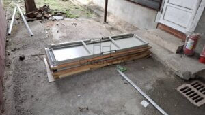 木紋檯面折合會議桌1