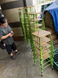 透氣藤面工作椅