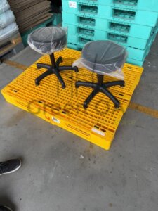 氣壓式工作椅固定輪