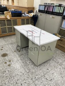 雙邊辦公桌左三屜右三屜