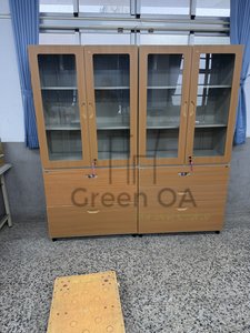 鋼木書櫃
